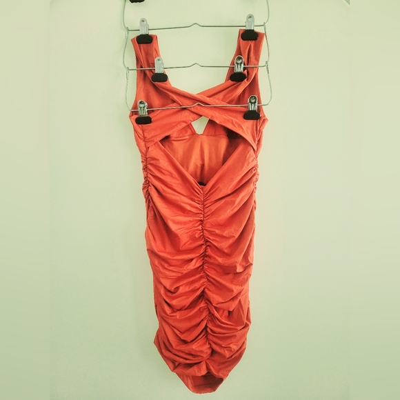 Red Mini Dress - Picture 2 of 3